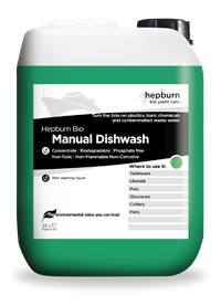 Hepburn Bio Manual Dishwash