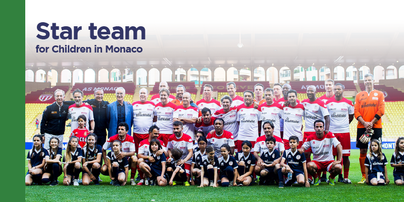 Star team for Children in Monaco