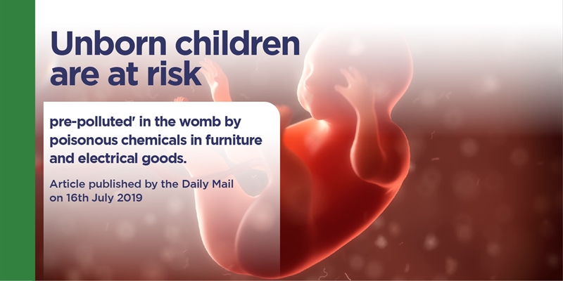 Revealed - Unborn children are at risk of being pre-polluted in the womb